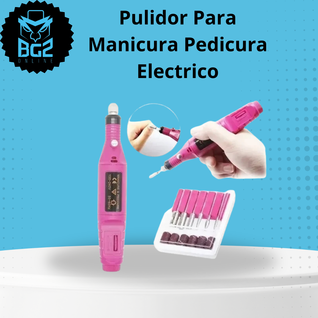 Pulidor Para Manicura Pedicura Electrico